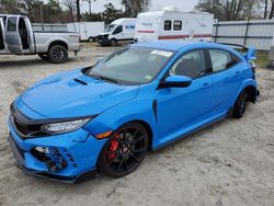Salvage cars for sale at Hampton, VA auction: 2021 Honda Civic TYPE-R Touring