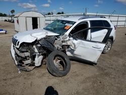 Jeep salvage cars for sale: 2019 Jeep Cherokee Latitude