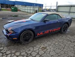 Salvage cars for sale at Woodhaven, MI auction: 2012 Ford Mustang