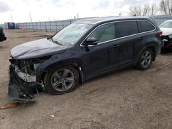 Salvage cars for sale at Greenwood, NE auction: 2018 Toyota Highlander Limited