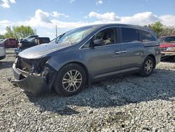 Salvage cars for sale at Mebane, NC auction: 2013 Honda Odyssey EX