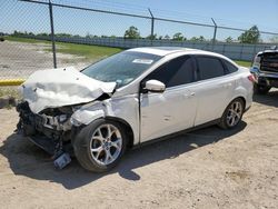 Salvage cars for sale from Copart Houston, TX: 2013 Ford Focus Titanium
