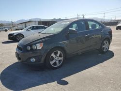 Salvage cars for sale from Copart Sun Valley, CA: 2014 Chevrolet Sonic LTZ