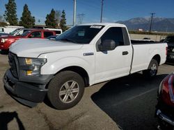 Salvage cars for sale at Rancho Cucamonga, CA auction: 2016 Ford F150