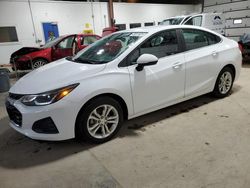 Salvage cars for sale from Copart Blaine, MN: 2019 Chevrolet Cruze LT