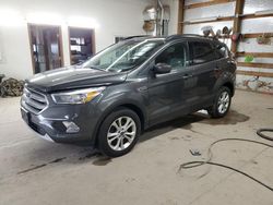 Salvage cars for sale at Pekin, IL auction: 2018 Ford Escape SE