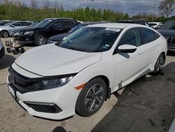 Honda Civic lx salvage cars for sale: 2019 Honda Civic LX