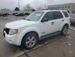 Salvage cars for sale from Copart Littleton, CO: 2008 Ford Escape XLT