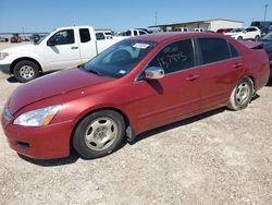 Vehiculos salvage en venta de Copart Temple, TX: 2007 Honda Accord SE