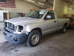 Salvage Trucks for sale at auction: 2008 Dodge RAM 1500 ST