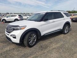 Salvage cars for sale at Sacramento, CA auction: 2021 Ford Explorer Limited