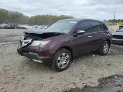 Salvage cars for sale at Windsor, NJ auction: 2009 Acura MDX Technology