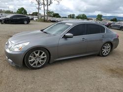 Salvage cars for sale from Copart San Martin, CA: 2009 Infiniti G37 Base