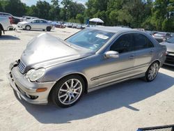 Salvage cars for sale from Copart Ocala, FL: 2005 Mercedes-Benz C 230K Sport Sedan