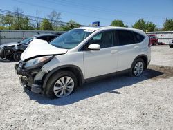 Salvage cars for sale from Copart Walton, KY: 2012 Honda CR-V EX