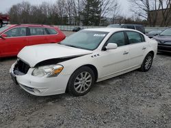 Salvage cars for sale at North Billerica, MA auction: 2010 Buick Lucerne CXL