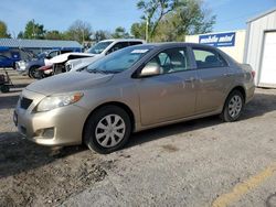 Salvage cars for sale from Copart Wichita, KS: 2009 Toyota Corolla Base