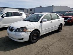 Salvage cars for sale from Copart Vallejo, CA: 2007 Toyota Corolla CE