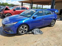 Salvage cars for sale at Tanner, AL auction: 2021 Hyundai Elantra Limited