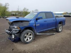 Salvage cars for sale from Copart Columbia Station, OH: 2016 Dodge RAM 1500 Sport
