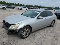 Infiniti g37 Base salvage cars for sale: 2010 Infiniti G37 Base