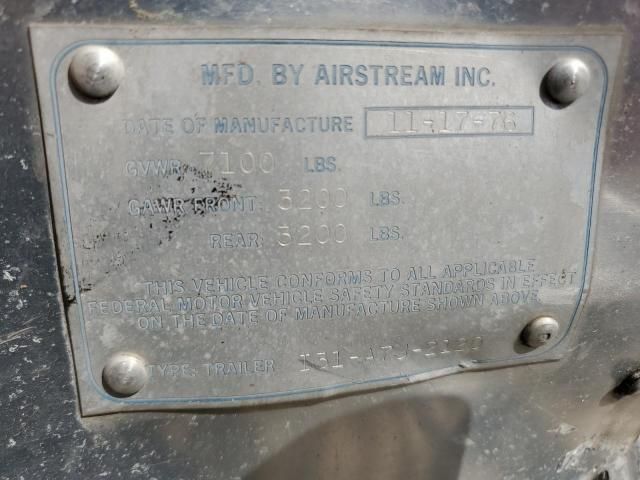 1977 Airstream Sovereign