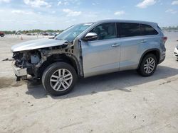 Toyota salvage cars for sale: 2015 Toyota Highlander LE