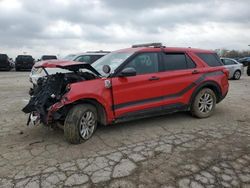 Salvage cars for sale from Copart Indianapolis, IN: 2020 Ford Explorer Police Interceptor