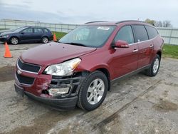 Salvage cars for sale at Mcfarland, WI auction: 2011 Chevrolet Traverse LT