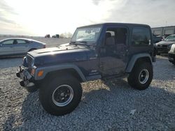 Salvage cars for sale at Wayland, MI auction: 2004 Jeep Wrangler / TJ Sport