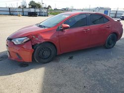 Salvage cars for sale at Nampa, ID auction: 2015 Toyota Corolla L