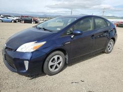 Salvage cars for sale at Vallejo, CA auction: 2013 Toyota Prius