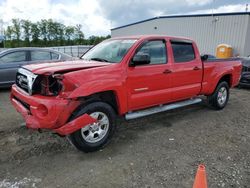 Salvage cars for sale at Spartanburg, SC auction: 2005 Toyota Tacoma Double Cab Prerunner Long BED