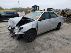 Salvage cars for sale at Windsor, NJ auction: 2002 Toyota Camry LE