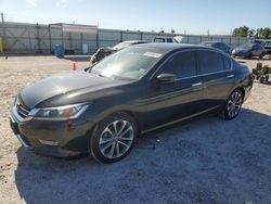 Carros dañados por inundaciones a la venta en subasta: 2013 Honda Accord Sport