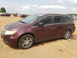 Salvage cars for sale from Copart Longview, TX: 2013 Honda Odyssey EXL