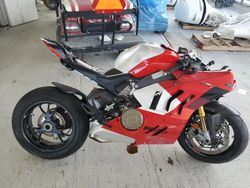 Salvage motorcycles for sale at Homestead, FL auction: 2024 Ducati Panigale V4 R