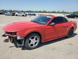 Salvage cars for sale at Fresno, CA auction: 2004 Ford Mustang