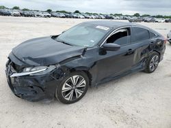 Salvage cars for sale at San Antonio, TX auction: 2018 Honda Civic EX