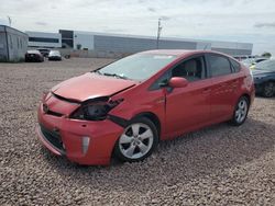 Salvage cars for sale from Copart Phoenix, AZ: 2012 Toyota Prius