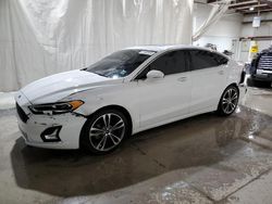 Ford salvage cars for sale: 2020 Ford Fusion Titanium