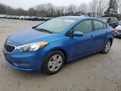 Salvage cars for sale at North Billerica, MA auction: 2015 KIA Forte LX