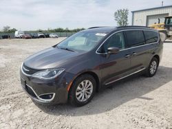 Salvage cars for sale at Kansas City, KS auction: 2017 Chrysler Pacifica Touring L