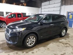 Salvage cars for sale from Copart Blaine, MN: 2019 KIA Sorento L