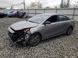 Salvage Cars with No Bids Yet For Sale at auction: 2022 KIA Forte GT Line