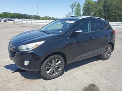 Salvage cars for sale at Dunn, NC auction: 2014 Hyundai Tucson GLS