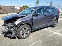Salvage cars for sale from Copart Wilmington, CA: 2017 Honda CR-V LX