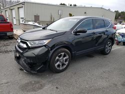 Salvage cars for sale at Exeter, RI auction: 2017 Honda CR-V EXL