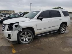 Salvage cars for sale at Wilmer, TX auction: 2016 Cadillac Escalade Luxury