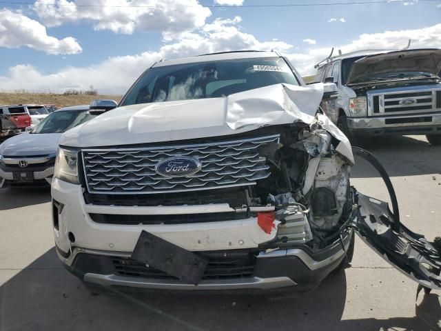 2018 Ford Explorer Platinum